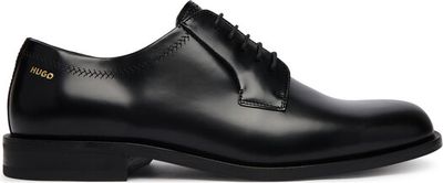 Buty eleganckie męskie jesienne HUGO ze sklepu: MODIVO w kategorii: Buty eleganckie męskie - zdjęcie WP-EBWP-BKLVO-LN0_0000306223370