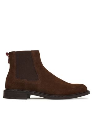 HUGO - Buty zimowe męskie eleganckie ze sklepu: MODIVO w kategorii: Buty zimowe męskie - zdjęcie WP-EBWP-BKLVO-LN0_0000306223486