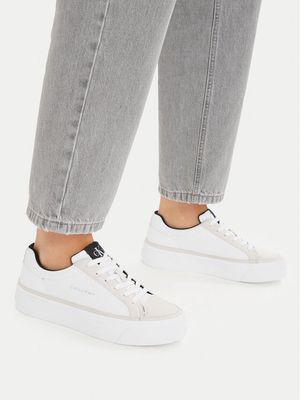 Trampki damskie na wiosnę Calvin Klein ze sklepu: MODIVO w kategorii: Trampki damskie - zdjęcie WP-EBWP-BKLVO-LN0_0000306237926