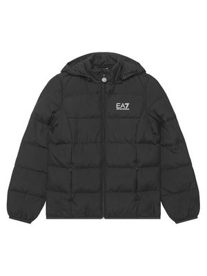 Kurtka chłopięca zimowa EA7 Emporio Armani ze sklepu: MODIVO w kategorii: Kurtki chłopięce - zdjęcie WP-EBWP-BKLVO-LN0_0000306275522