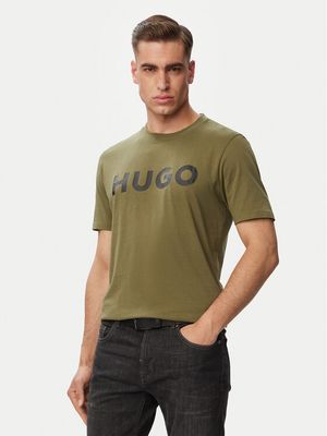 T-shirt męski klasyczny HUGO ze sklepu: MODIVO w kategorii: T-shirty męskie - zdjęcie WP-EBWP-BKLVO-LN0_0000306292604