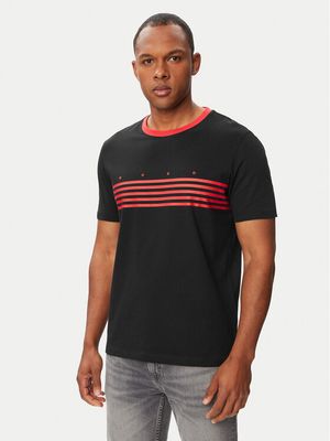 T-shirt męski na wiosnę HUGO ze sklepu: MODIVO w kategorii: T-shirty męskie - zdjęcie WP-EBWP-BKLVO-LN0_0000306293267
