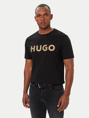 T-shirt męski w stylu młodzieżowym HUGO ze sklepu: MODIVO w kategorii: T-shirty męskie - zdjęcie WP-EBWP-BKLVO-LN0_0000306293397