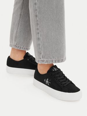 Trampki damskie na wiosnę Calvin Klein ze sklepu: MODIVO w kategorii: Trampki damskie - zdjęcie WP-EBWP-BKLVO-LN0_0000306296329
