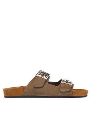Klapki damskie na wiosnę Tory Burch ze sklepu: MODIVO w kategorii: Klapki damskie - zdjęcie WP-EBWP-BKLVO-LN0_0000306297623
