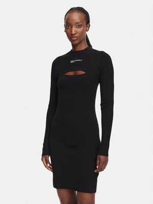 Sukienka Karl Lagerfeld Jeans ze sklepu: MODIVO w kategorii: Sukienki - zdjęcie WP-EBWP-BKLVO-LN0_0000306309296