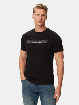 T-shirt męski Karl Lagerfeld Jeans ze sklepu: MODIVO w kategorii: T-shirty męskie - zdjęcie WP-EBWP-BKLVO-LN0_0000306338449