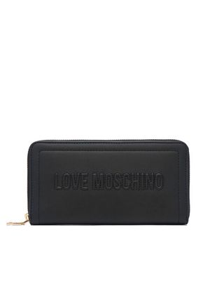 Portfel damski Love Moschino ze sklepu: MODIVO w kategorii: Portfele damskie - zdjęcie WP-EBWP-BKLVO-LN0_0000306356238