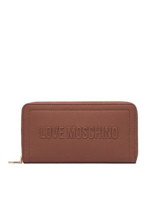 Portfel damski elegancki Love Moschino ze sklepu: MODIVO w kategorii: Portfele damskie - zdjęcie WP-EBWP-BKLVO-LN0_0000306356245