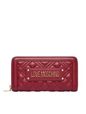 Portfel damski elegancki Love Moschino ze sklepu: MODIVO w kategorii: Portfele damskie - zdjęcie WP-EBWP-BKLVO-LN0_0000306356696