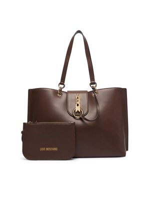 Love Moschino - Shopper bag elegancka ze sklepu: MODIVO w kategorii: Torby Shopper bag - zdjęcie WP-EBWP-BKLVO-LN0_0000306356832