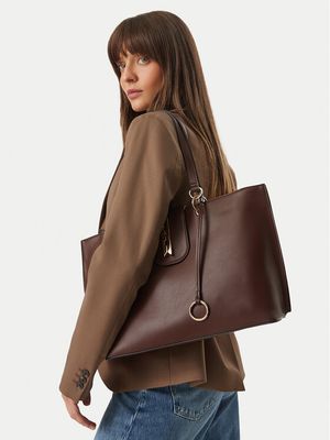 Love Moschino - Shopper bag elegancka ze sklepu: MODIVO w kategorii: Torby Shopper bag - zdjęcie WP-EBWP-BKLVO-LN0_0000306356832