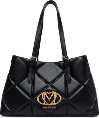 Shopper bag elegancka Love Moschino ze sklepu: MODIVO w kategorii: Torby Shopper bag - zdjęcie WP-EBWP-BKLVO-LN0_0000306357341