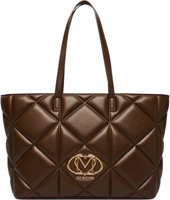 Shopper bag elegancka Love Moschino ze sklepu: MODIVO w kategorii: Torby Shopper bag - zdjęcie WP-EBWP-BKLVO-LN0_0000306357839