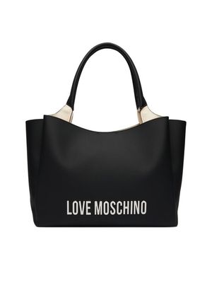 Shopper bag elegancka Love Moschino ze sklepu: MODIVO w kategorii: Torby Shopper bag - zdjęcie WP-EBWP-BKLVO-LN0_0000306357938