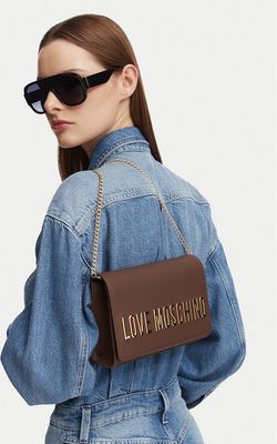 Kopertówka elegancka Love Moschino ze sklepu: MODIVO w kategorii: Kopertówki - zdjęcie WP-EBWP-BKLVO-LN0_0000306358034