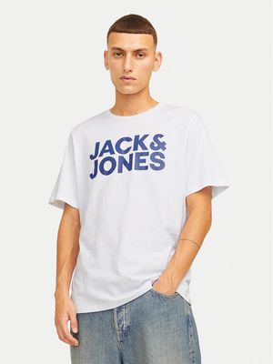 T-shirt męski Jack & Jones ze sklepu: MODIVO w kategorii: T-shirty męskie - zdjęcie WP-EBWP-BKLVO-LN0_0000306447998