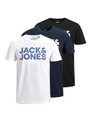 T-shirt męski Jack & Jones ze sklepu: MODIVO w kategorii: T-shirty męskie - zdjęcie WP-EBWP-BKLVO-LN0_0000306447998
