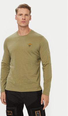 Aeronautica Militare - T-shirt męski ze sklepu: MODIVO w kategorii: T-shirty męskie - zdjęcie WP-EBWP-BKLVO-LN0_0000306524477