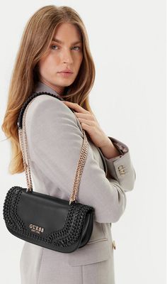 Kopertówka elegancka Guess ze sklepu: MODIVO w kategorii: Kopertówki - zdjęcie WP-EBWP-BKLVO-LN0_0190231961932