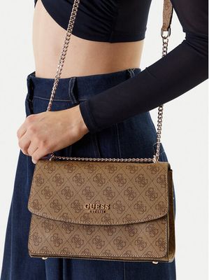 Guess - Kopertówka elegancka ze sklepu: MODIVO w kategorii: Kopertówki - zdjęcie WP-EBWP-BKLVO-LN0_0190231965923