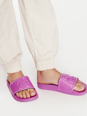 Klapki damskie Off-White ze sklepu: MODIVO w kategorii: Klapki damskie - zdjęcie WP-EBWP-BKLVO-LN0_2230072407935