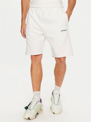 Off White - Spodenki męskie na zimę ze sklepu: MODIVO w kategorii: Spodenki męskie - zdjęcie WP-EBWP-BKLVO-LN0_2230073526604