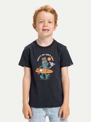 T-shirt chłopięce w stylu młodzieżowym Quiksilver ze sklepu: MODIVO w kategorii: T-shirty chłopięce - zdjęcie WP-EBWP-BKLVO-LN0_2230091702264