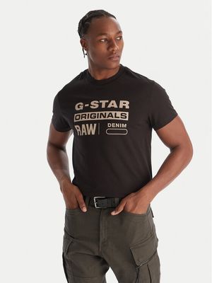 T-shirt męski na wiosnę G-Star Raw ze sklepu: MODIVO w kategorii: T-shirty męskie - zdjęcie WP-EBWP-BKLVO-LN0_2230095756201