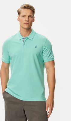 T-shirt męski na lato BEVERLY HILLS POLO CLUB ze sklepu: MODIVO w kategorii: T-shirty męskie - zdjęcie WP-EBWP-BKLVO-LN0_2230100362854
