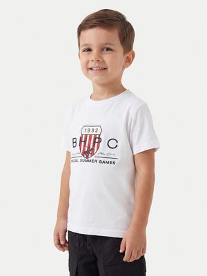 T-shirt chłopięce letni BEVERLY HILLS POLO CLUB ze sklepu: MODIVO w kategorii: T-shirty chłopięce - zdjęcie WP-EBWP-BKLVO-LN0_2230100362977