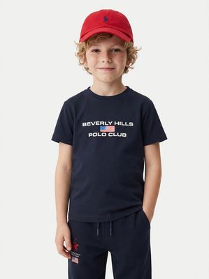 T-shirt chłopięce w stylu młodzieżowym BEVERLY HILLS POLO CLUB ze sklepu: MODIVO w kategorii: T-shirty chłopięce - zdjęcie WP-EBWP-BKLVO-LN0_2230100363585