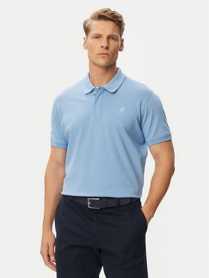 T-shirt męski na lato BEVERLY HILLS POLO CLUB ze sklepu: MODIVO w kategorii: T-shirty męskie - zdjęcie WP-EBWP-BKLVO-LN0_2230100363769