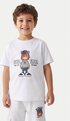 T-shirt chłopięce w stylu młodzieżowym BEVERLY HILLS POLO CLUB ze sklepu: MODIVO w kategorii: T-shirty chłopięce - zdjęcie WP-EBWP-BKLVO-LN0_2230100363899
