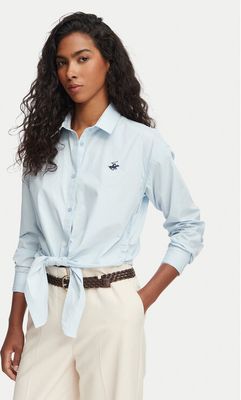 Koszula damska elegancka BEVERLY HILLS POLO CLUB ze sklepu: MODIVO w kategorii: Koszule damskie - zdjęcie WP-EBWP-BKLVO-LN0_2230100383347