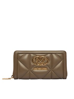 Portfel damski koronkowy Love Moschino ze sklepu: MODIVO w kategorii: Portfele damskie - zdjęcie WP-EBWP-BKLVO-LN0_2230104017064
