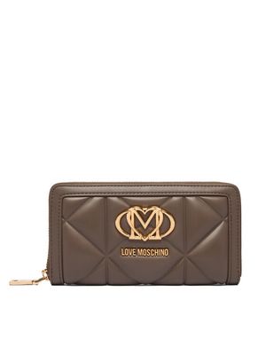 Portfel damski jesienny Love Moschino ze sklepu: MODIVO w kategorii: Portfele damskie - zdjęcie WP-EBWP-BKLVO-LN0_2230104017064