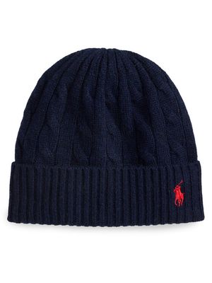 Czapka zimowa damska elegancka Polo Ralph Lauren ze sklepu: MODIVO w kategorii: Czapki zimowe damskie - zdjęcie WP-EBWP-BKLVO-LN0_3616853933678