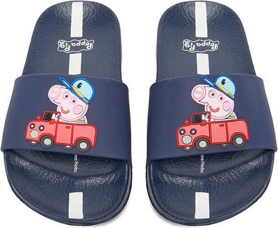 Klapki dziecięce na zimę Peppa Pig ze sklepu: MODIVO w kategorii: Klapki dziecięce - zdjęcie WP-EBWP-BKLVO-LN0_5905588670278