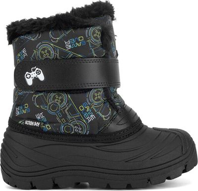 Buty zimowe dziecięce na zimę Action Boy ze sklepu: MODIVO w kategorii: Buty zimowe dziecięce - zdjęcie WP-EBWP-BKLVO-LN0_5905588886822