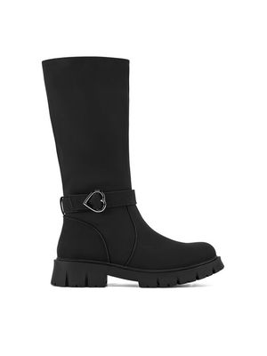 Buty zimowe dziecięce na zimę DeeZee ze sklepu: MODIVO w kategorii: Buty zimowe dziecięce - zdjęcie WP-EBWP-BKLVO-LN0_5905588917052