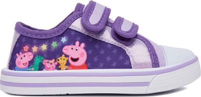Trampki dziecięce na wiosnę Peppa Pig ze sklepu: MODIVO w kategorii: Trampki dziecięce - zdjęcie WP-EBWP-BKLVO-LN0_5906751241769