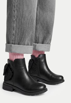 Buty zimowe dziecięce na zimę DeeZee ze sklepu: MODIVO w kategorii: Buty zimowe dziecięce - zdjęcie WP-EBWP-BKLVO-LN0_5906751242100