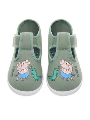Kapcie dziecięce zimowe Peppa Pig ze sklepu: MODIVO w kategorii: Kapcie dziecięce - zdjęcie WP-EBWP-BKLVO-LN0_5906751256343