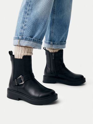 BADURA - Buty zimowe dziecięce na zimę ze sklepu: MODIVO w kategorii: Buty zimowe dziecięce - zdjęcie WP-EBWP-BKLVO-LN0_5906751293171