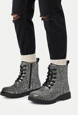 Buty zimowe dziecięce zimowe DeeZee ze sklepu: MODIVO w kategorii: Buty zimowe dziecięce - zdjęcie WP-EBWP-BKLVO-LN0_5906751313763