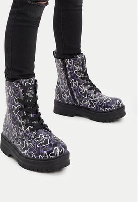Buty zimowe dziecięce elegancki DeeZee ze sklepu: MODIVO w kategorii: Buty zimowe dziecięce - zdjęcie WP-EBWP-BKLVO-LN0_5906751326121