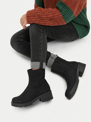 Buty zimowe dziecięce jesienne DeeZee ze sklepu: MODIVO w kategorii: Buty zimowe dziecięce - zdjęcie WP-EBWP-BKLVO-LN0_5906751331095
