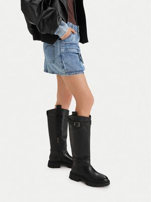G-Star Raw - Kozaki damskie zimowe ze sklepu: MODIVO w kategorii: Kozaki damskie - zdjęcie WP-EBWP-BKLVO-LN0_5906751407752