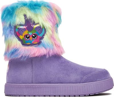 FURBY - Buty zimowe dziecięce na zimę ze sklepu: MODIVO w kategorii: Buty zimowe dziecięce - zdjęcie WP-EBWP-BKLVO-LN0_5906751438701